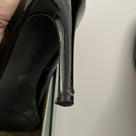 Jessica Simpson heels - black patent - Picture 3 of 6